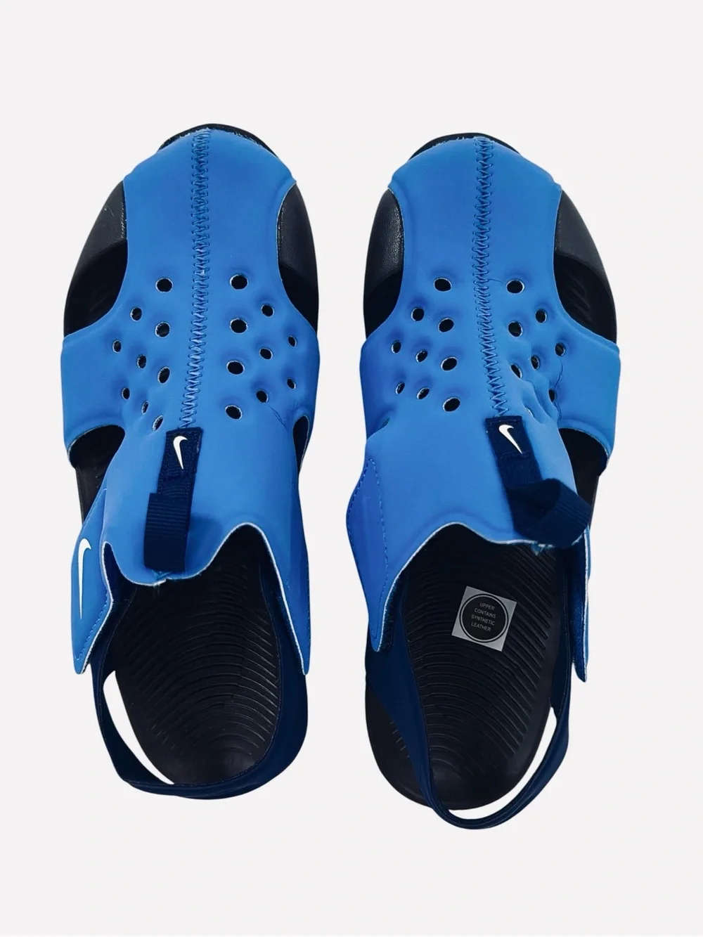 Nike Sunray Protect 2 PS 'Signal Blue' Kids Water Sandals Size 3Y NWOT